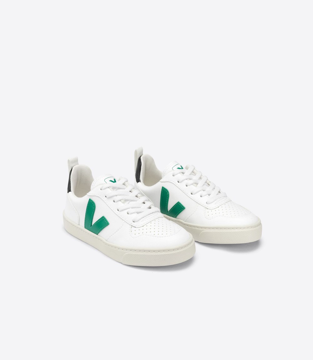 Tenis Veja Niños - V-10 Lace Cwl - Blancos - 128WIXHCN